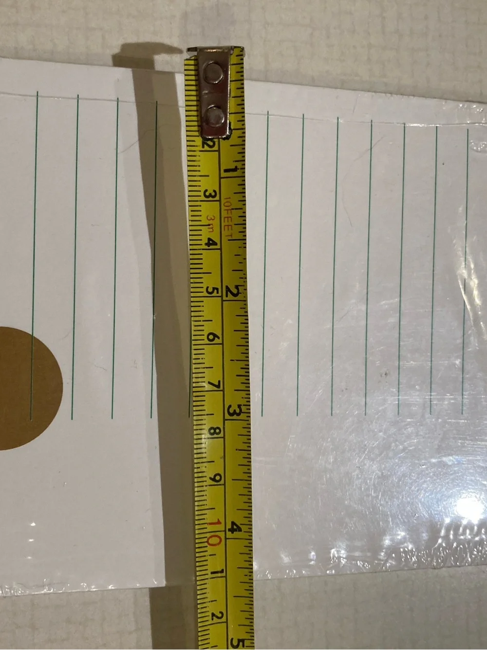Tupperware  vintsge Shopping List Notepad